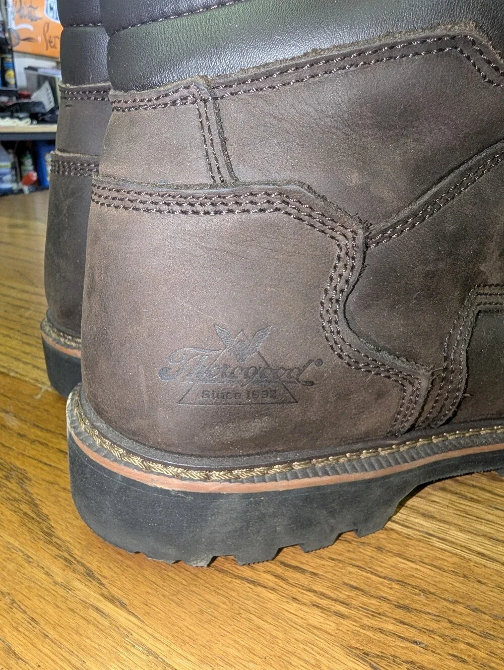 thorogood excellent leather